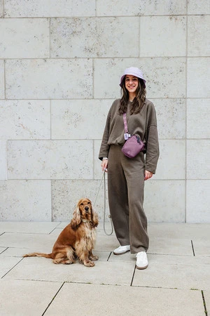 PALOPA Torebka saszetka na smakołyki dla psa Greta berry L