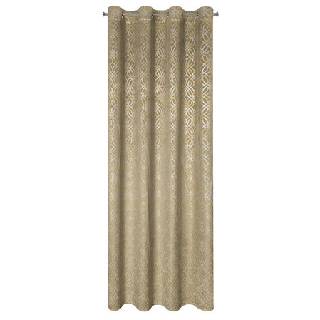 ZASŁONA GOTOWA ARETA 140 X 250 CM BEŻOWY