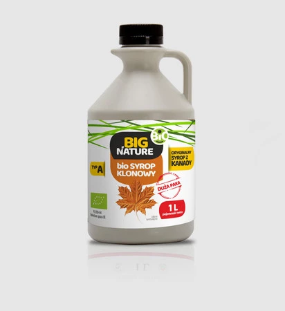 Big Nature Syrop Klonowy BIO 1 l