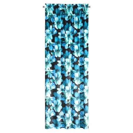 ZASŁONA GOTOWA KLEO NA TAŚMIE 140 X 270 CM CZARNY