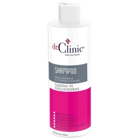 Dr Clinic Szampon Wzmacniający włosy 400 ml