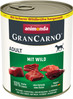 ANIMONDA Grancarno ADULT Dziczyzna 800g