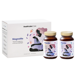 Health Labs Care MagneMe ztery formy magnezu i aktywna witamina B6 - 120 kaps.
