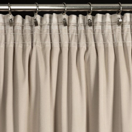 ZASŁONA GOTOWA DANI NA TAŚMIE 140 X 250 CM BEŻOWY