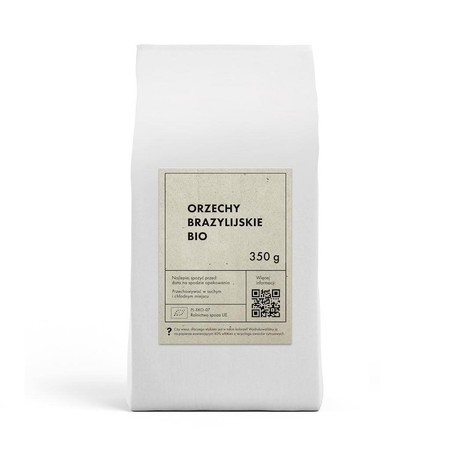  ORZECHY BRAZYLIJSKIE BIO 350 g - THE PLANET