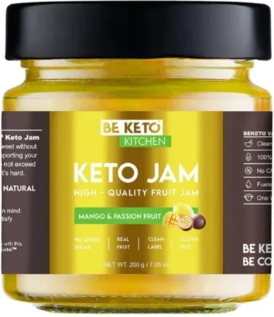 BeKeto Keto Dżem™ Mango Marakuja 200g