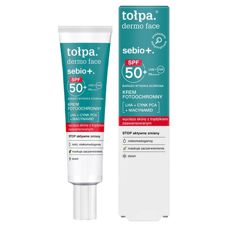 Dermo Face Sebio+ krem fotoochronny SPF50+ 40ml