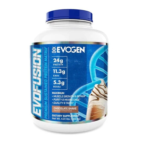 Evogen Evofusion odżywka białkowa 1820 g smak shake czekolada