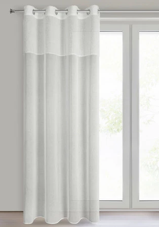 ZASŁONA GOTOWA AGIS 3 140 X 250 CM KREMOWY