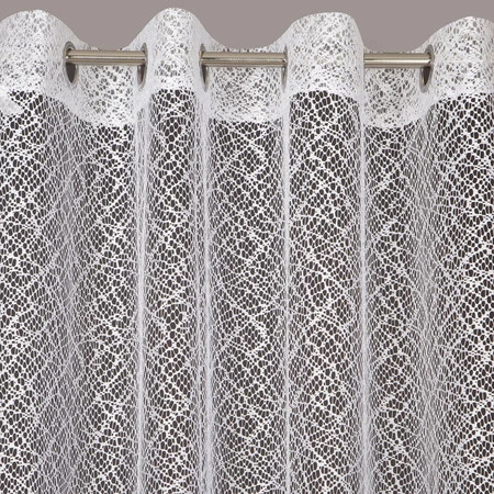 FIRANA GOTOWA AMANDA 140 X 250 CM BIAŁY