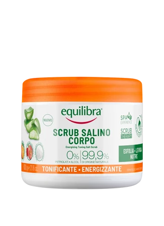 Equilibra Tonizująco - energetyzujący peeling solny 600g