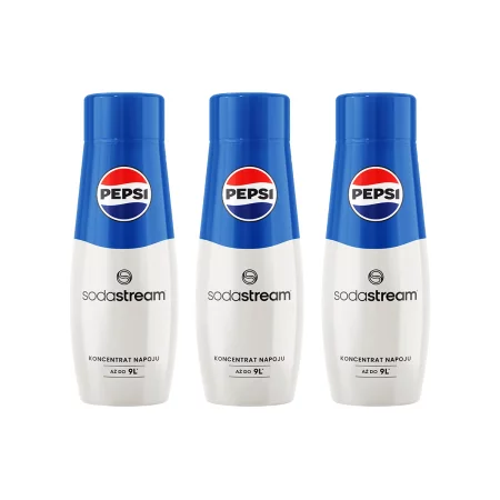 Zestaw: 3x SodaStream Syrop koncentrat Pepsi 440 ml