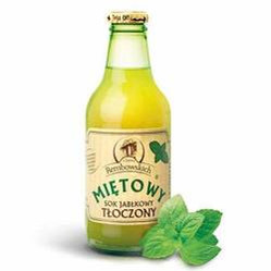 Sok jabłkowy tłoczony z miętą 250 ml