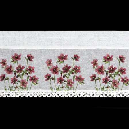 FIRANA GOTOWA ISA 150 X 30 CM BIAŁY
