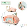 LILLIPUTIENS Drewniany jeździk 2 w 1 z miękkim siedziskiem i torebką Sarenka Stella 12 m+