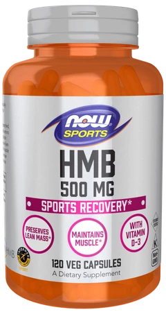 NOW FOODS HMB 500 mg (120 kaps.)