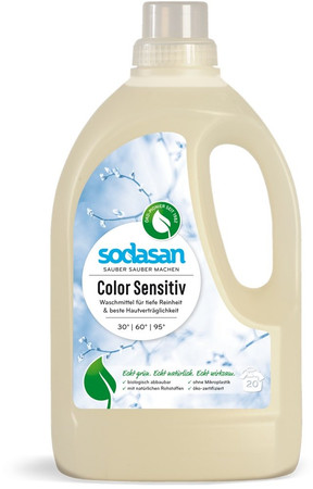 Sodasan Płyn do prania, uniwersalny kolor sensitive BIO 5 l