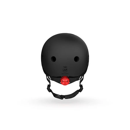 SCOOTANDRIDE Kask M-L dla starszych dzieci i nastolatków Black