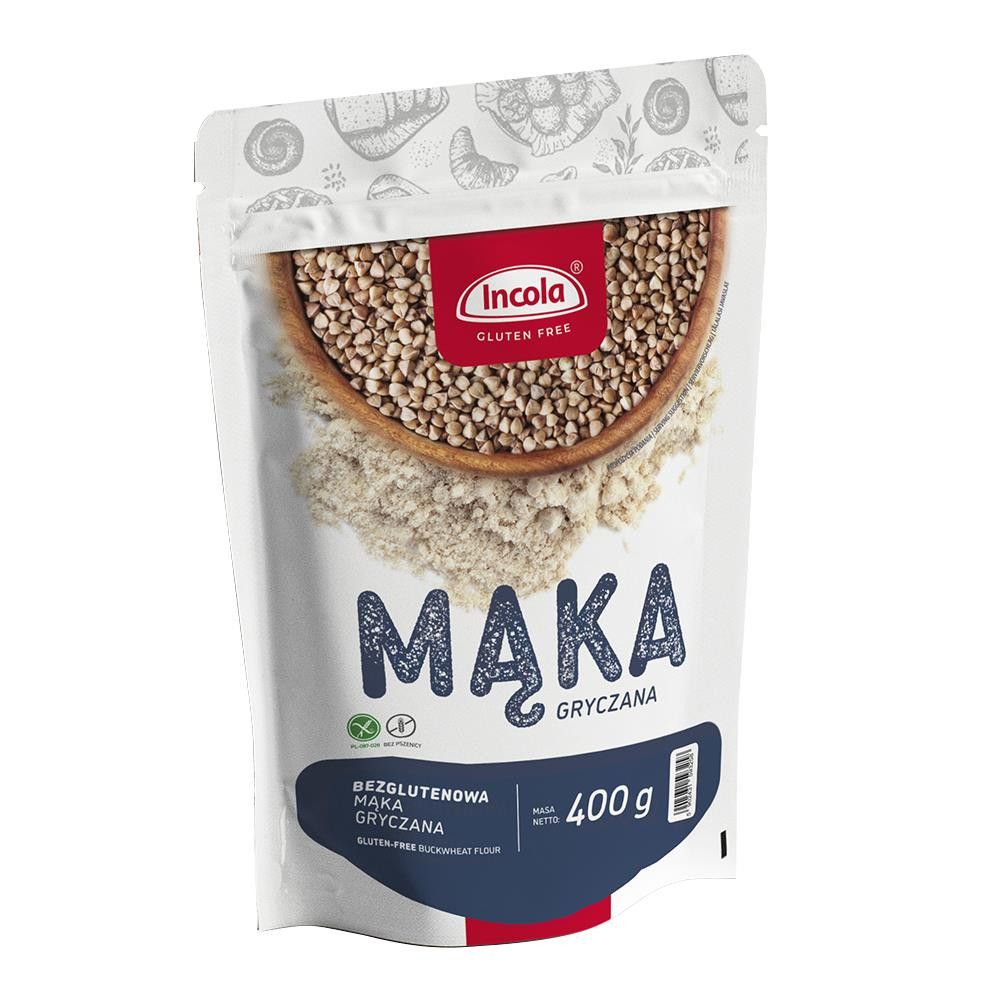 Mąka gryczana bezglutenowa 400 g - Nabea.pl