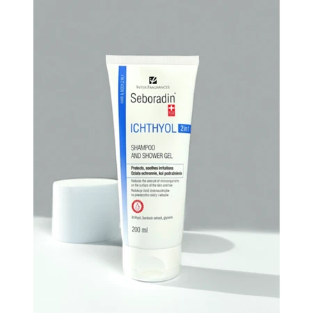 Seboradin Ichthyol szampon-żel 2w1 200ml