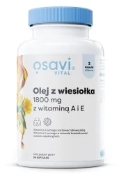 Osavi Olej z Wiesiołka z Witaminą A i E, 1800mg - 90 kaps.