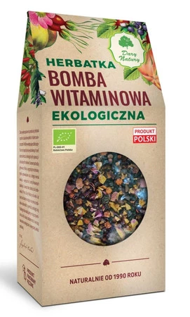 HERBATKA BOMBA WITAMINOWA BIO 200 g - DARY NATURY