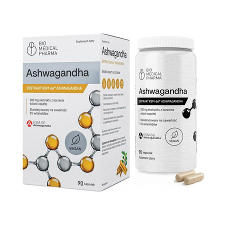 Bio Medical Pharma Ashwagandha KSM-66 90 kaps.