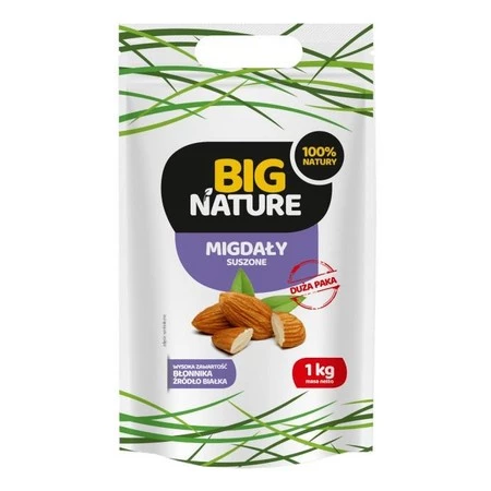 Big Nature Migdały suszone 1 kg