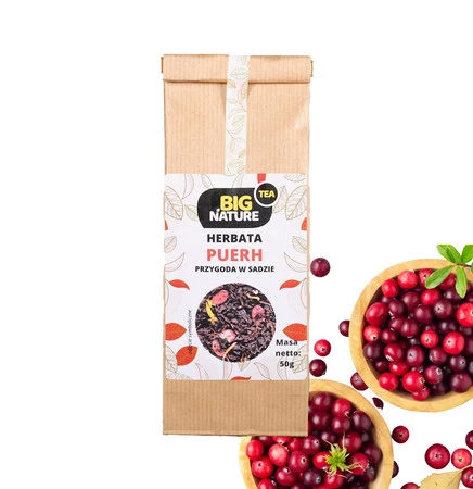 Herbata PUERH PRZYGODA W SADZIE 50g