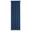 ZASŁONA GOTOWA RITA NA TAŚMIE 140 X 270 CM CIEMNONIEBIESKI
