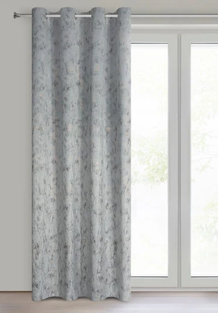ZASŁONA GOTOWA KORNELIA 140 X 250 CM SREBRNY