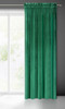 ZASŁONA GOTOWA SAMANTA NA TAŚMIE 140 X 300 CM ZIELONY