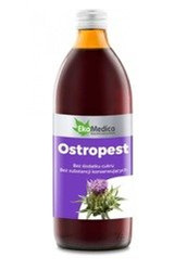 Ekamedica Ostropest 500 ml Sok Na Wątrobę