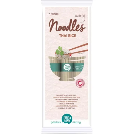 TERRASANA MAKARON (TYPU NOODLE Z RYŻU BIAŁEGO) BEZGLUTENOWY BIO 250g