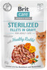 BRIT Care Cat GF STERILIZED Rabbit Królik Sos 85g