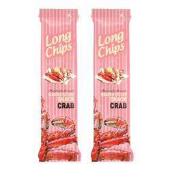 Zestaw 2x Chipsy ziemniaczane o smaku kraba 75 g