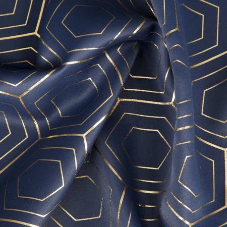 ZASŁONA GOTOWA KAJA 135 X 250 CM GRANATOWY