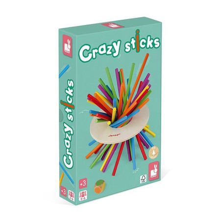 Janod Gra zręcznościowa Zwariowane patyczki