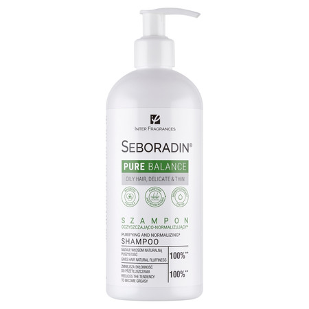 Seboradin Pure Balance Szampon do włosów przetłuszczajacych się 400ml