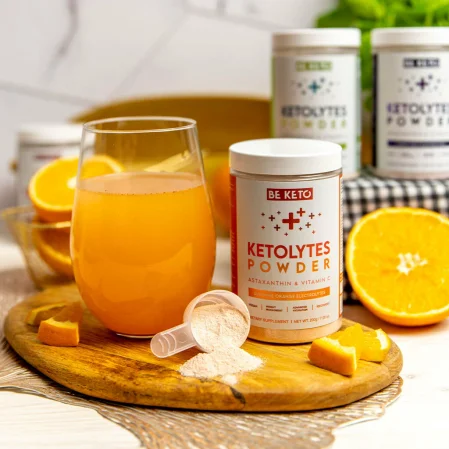 Be Keto Elektrolity w proszku Słoneczna Pomarańcza 200g