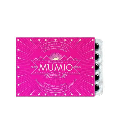 NAMI - Mumio oczyszczone tabletki 200mg - 60 tabl.