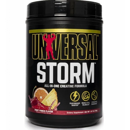 Universal Nutrition Kreatyna Stack Universal Storm 759 g smak owoce tropikalne