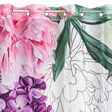 ZASŁONA GOTOWA ISA 140 X 260 CM BIAŁY