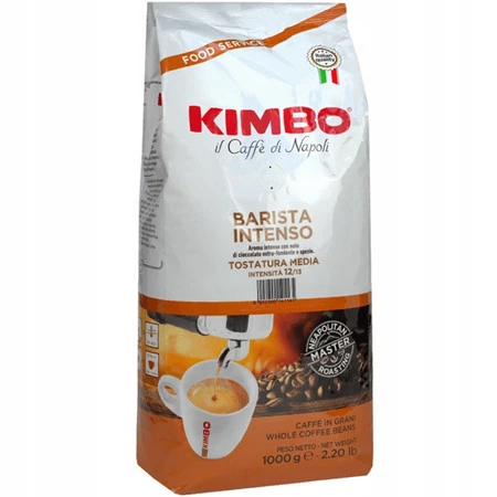 Kimbo kawa ziarnista Barista Intenso 1kg