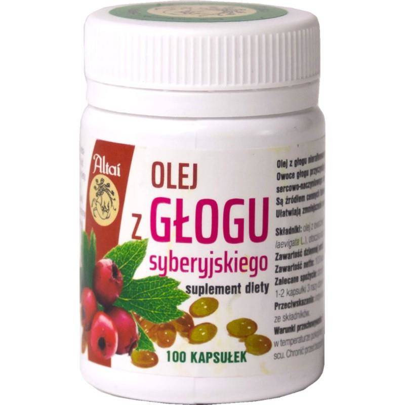 Altai Olej z głogu Syberyskiego 100 k. - Nabea.pl