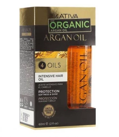 Kativa Argan Oil 4 Oils olejek arganowy do włosów 60ml