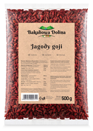 Bakaliowa Dolina Jagody goji 500g