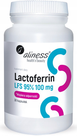 Lactoferrin LFS 90% 100 mg x 30 kaps
