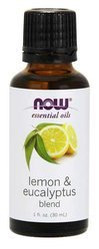 Lemon & Eucalyptus Blend - Olejek Cytrynowy, Olejek Eukaliptusowy i Olejek z Trawy Cytrynowej (30 ml)