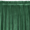 ZASŁONA GOTOWA PIERRE NA TAŚMIE 140 X 300 CM CIEMNOZIELONY